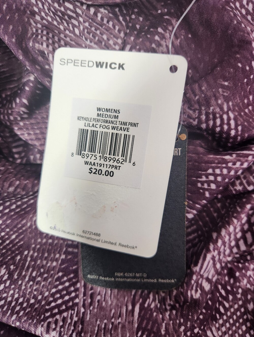 Reebok Racerback Tank Top - Picture 6 of 7